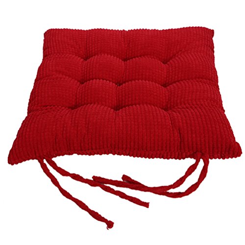 Haotfire Soft Home Office Square Cotton Polka Seat Cushion Buttocks Chair Cushion Pads