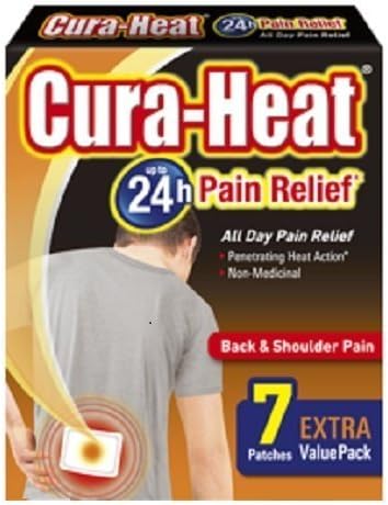 Cura-Heat Back & Shoulder Pain - 7 Heat Packs by Cura-heat