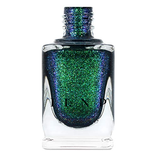 ILNP Riddle Me This - Deep Blue Holographic Shimmer Nail Polish