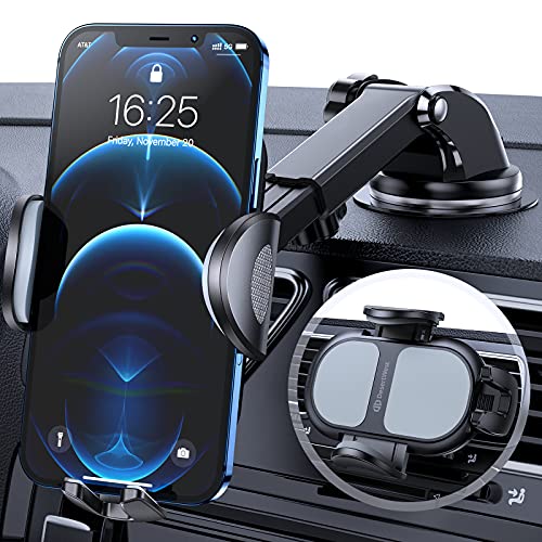 DesertWest Phone Mount for Car, [Support Thick Cases & Big Phones