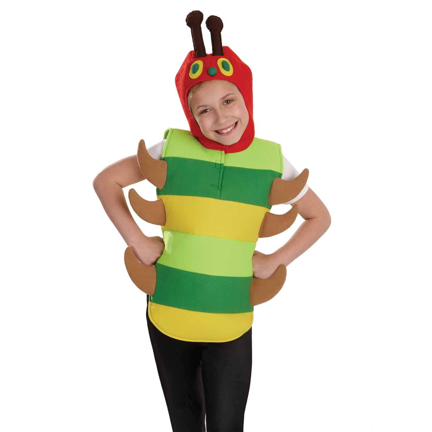 Medium Kids Hungry Caterpillar Costume AllinOne Cute Animal Outfit