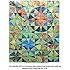 Whims Watercolor Quilt Kit - 'Grandma's Sewing Machine' Design With Pre-Cut 100% Cotton Fabrics & Patterns
