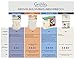 GroVia Reusable Organic Cotton Prefold Baby Cloth Diaper, Beige, Size 2