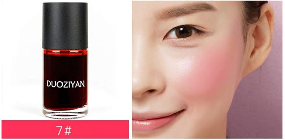 Amazon リキッドチーク ブラッシュ Blusher ほお紅 頬紅 チーク ロングラスティング 防水 着色しやすい 液体 少女系 ピンク元気満々cutelove Cutelove チーク 通販