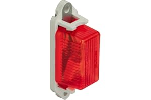 Blazer International B486R Mini Rectangular Side Clearance Marker Light, Red