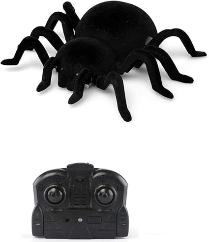 Ah Y Araignee Bionique Jouet Cadeau Decor Araignee Geante Araignee Noire Insecte Robot Jouet Cadeau Pour Grimper Le Mur Jouet Farce Ou Tour D Enfants Anniversaire Halloween Noel Amazon Fr Cuisine Maison