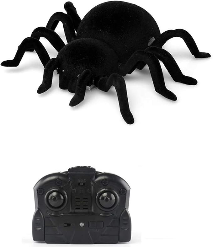Ah Y Araignee Bionique Jouet Cadeau Decor Araignee Geante Araignee Noire Insecte Robot Jouet Cadeau Pour Grimper Le Mur Jouet Farce Ou Tour D Enfants Anniversaire Halloween Noel Amazon Fr Cuisine Maison