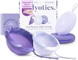 Bodyotics Comfydisc Reusable Menstrual Disc Two Pack S & L with Pouch