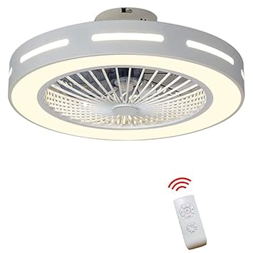Amazon Com Xswzaq Modern Ceiling Fan Light With Remote Control