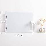 Vienrose Scrapbook Kit 80 Page Album Holds 240 Photos 4x6 with Ribbon view 2