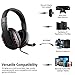 Diswoe Stereo Gaming Headset,3.5mm Wired Over-Head Headset for Xbox one PS4 Noise Canceling Over Ear Headphones with Microphone,Volume Control,Soft Memory Earmuffs for PS4 Laptop Smartphone Mac Nintethumb 4