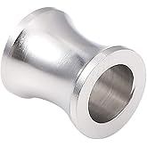 BEADIA Stainless Steel Spacer Beads 8x9mm Loose Charm Caps Beads for DIY Jewelry Making 10pcs with 5mm Hole