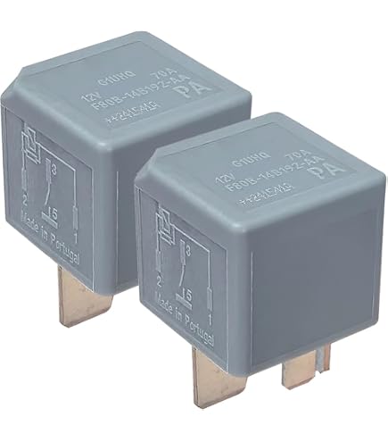 Relé Ford Gris F80b-14b192-aa Ford Focus 4 Pin / 12v / 70 A