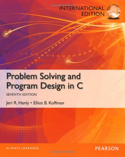 天瓏網路書店-Problem Solving and Program Design in C, 7/e (Paperback)