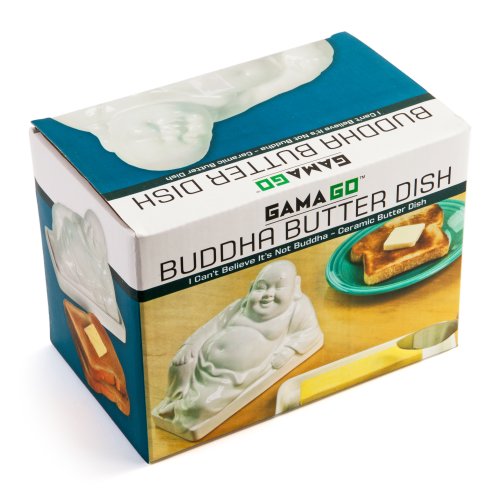 Buddha Dish (By GAMAGO) Home & Kitchen, Kitchen & Dining, Dining & Entertaining, Serveware, Butter Dishes