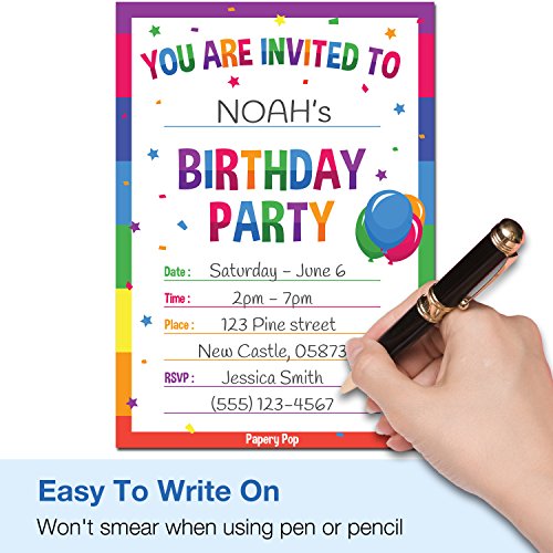 2 30+Birthday+Invitations+Envelopes+Pack