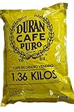 Cafe Duran Panama Whole Roasted Coffee Beans Coffee Duran from The Highlands of Panama (3 Pounds)