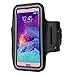 Note 4 Case,Landfox Galaxy Note 4 Case!for Samsung Galaxy Note 4 New Sports Gym Armband Arm Band Case (Black)