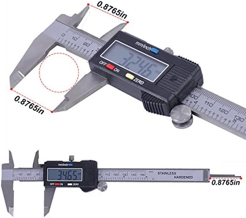 Salee shop - 6" 150mm Stainless Steel Electronic LCD Digital Vernier Caliper Micrometer