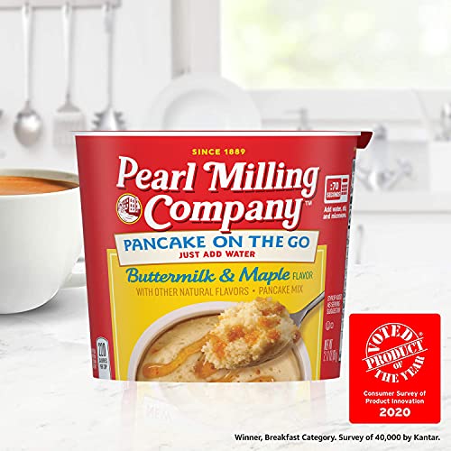 Pearl Milling Company Pancake Cups, Buttermilk and Maple Syrup, 2.11oz Cups (12 Pack) Pricepulse