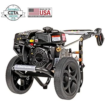 SIMPSON Cleaning MS60763-S MegaShot Gas Pressure Washer Powered by Kohler RH265, 3100 PSI at 2.4 GPM