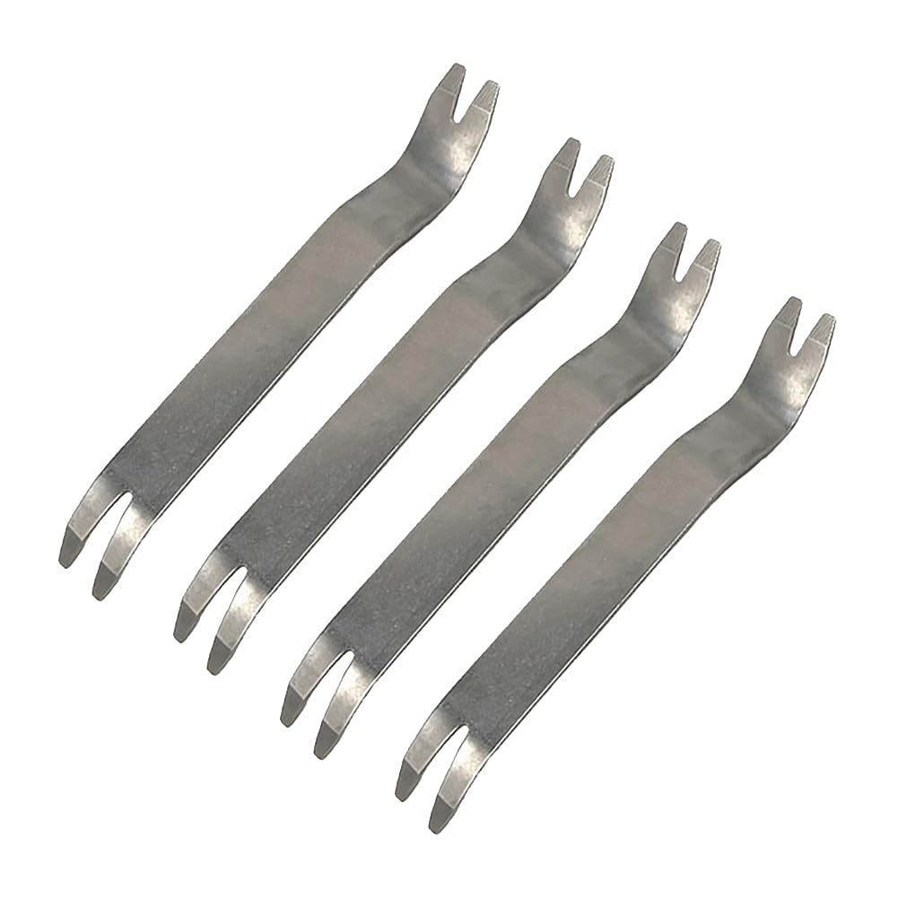 HugeDE 4 Pcs Stainless Steel Paver Tools Metal Paver Extractor Tool Paver Removal Lifting Tool for Garden Lawn Yard Replace Paver Blocks