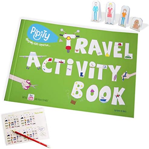 Travel Activity Book, by Pipity