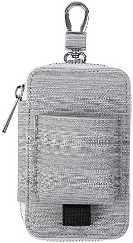 Yagghe Carrying Case Pouch for IQOS3.0 Accessories, Electronic Cigarette Case IQOS MESH Storage Bag (Case Only) Electronic Cigarette Accessories Traveling Storage Protective Case Bag (Gray)