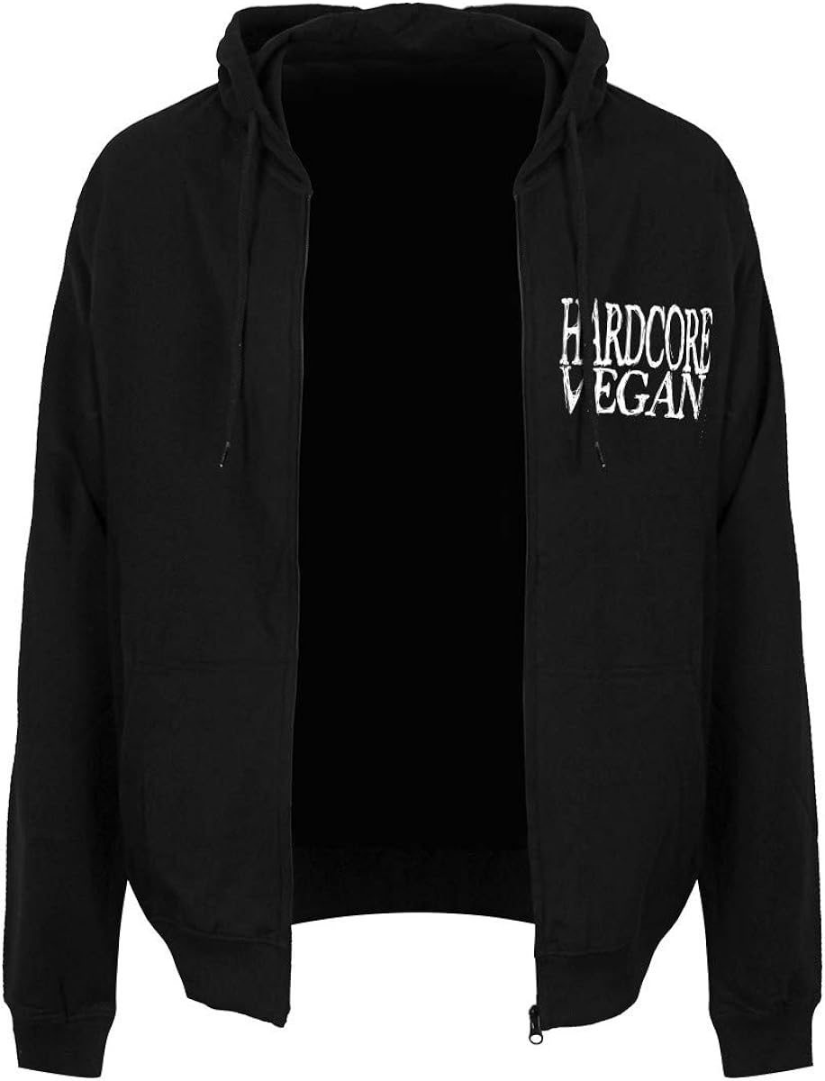 mens black zip hoodie