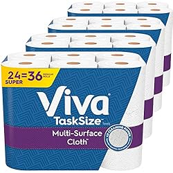 Viva Multi-Surface Cloth Paper Towels, Task Size