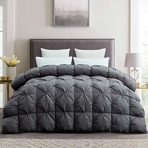 ROYALAY Luxurious 108"x98"California King Goose Down Comforter