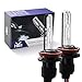 HYB H11 8000K Xenon HID Headlight Replacement Bulbs H8 H9 Light Blue(Pack of 2)