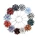TopTie Lapel Pin Flower Boutonniere for Suit Rose for Wedding (Pack of 12)-set1