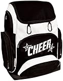 Chassé Girls' Cheer Weekender Backpack With 2 Color Logo And Stars - Black