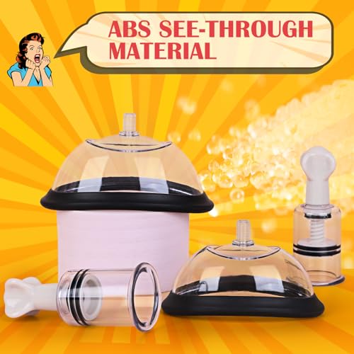 Pussy Pump with 2 Clit Nipple Suckers Set, BDSM Toys Clitoral Pump photo 7