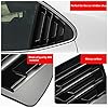 DLOVEG Rear Side Window Louvers Compatible For Honda Accord 2022 2021 2020 2019 2018 Accesories Sport Style Air Vent Cover Compatible For 10th Gen