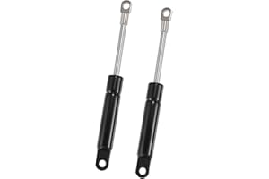 ARISELIFT 6 Inch 35Ib/156N/16kg Gas Springs, 6" Gas Struts Hydraulic Lift Support Cabinet Lid Toolbox, 2 Pcs, Black