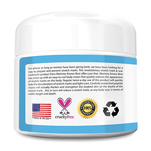 Stretch Mark Cream for Pregnancy & Scar Removal 100 RETINOL FREE