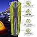 Rugged Camp Self Inflating Sleeping Pad - Foam Camping Mat is 1.5 Inches Thick Perfect for Hiking, Backpacking, Travel - Lightweight, Waterproof & Compact Camping Air Mattress (Green)