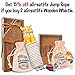 aGreatLife Jump Rope for Kids | Unique Bunny Handle and Adjustable Rope Length - Kids Jump Rope Designed for Fun Children's Workout Exercise (Wooden Rabbit)