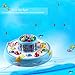 Fishing Toy,TOWERPRO Fish Game Electric Rotating Magnetic Fishing Gaming for Parent Child Interaction Imagination (Double Layer)
