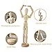 Wooden Drawing Mannequin Wood Artist Figure Doll Model Manikin with Flexible Posable Joints for Sketch Charcoal Home Office Desk Decoration Children Toys Gift 12''Female
