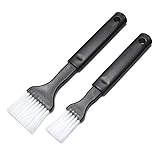 Hometeq 2 Pack - Nylon Bristle Pastry Brush for