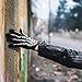 LEADTEAM Skeleton Gloves Cosplay Mummy Ghost Reaper Halloween Costume Cosplay Accessories Full Finger Unisex