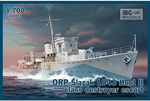 IBG ModelsShip ORP Ślązak 1943 Hunt II Class Destroyer Escort 1:700