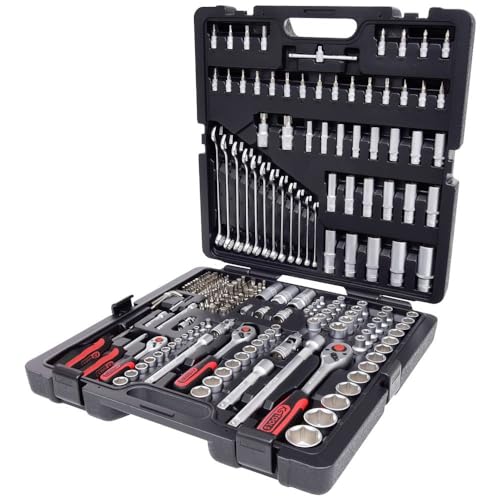 KS Tools 917.0216 Steckschlüssel-Satz, Cr-V, 216-teilig | Evolution Serie