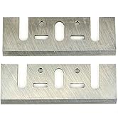 3-1/4 Inch 82mm TCT Carbide Planer Blades Replacement For Makita 1900B, KP0810, KP0800K, DeWalt D...