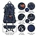 AINZIN 35L Lightweight Packable Durable Water Resistant Travel Hiking Foldable Backpack - Daypack Handy Foldable Camping Outdoor Cycling Backpack Small Deep Navy