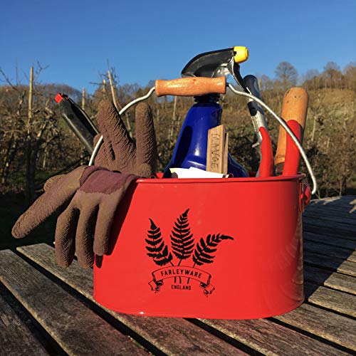 Galvanized Caddy With Handle Metal Caddy Organizer Galvanized