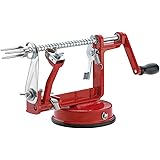Apple Peeler Corer, Long lasting Chrome Cast Magnesium Alloy Apple Peeler Slicer Corer with Stainless Steel Blades and Powerf